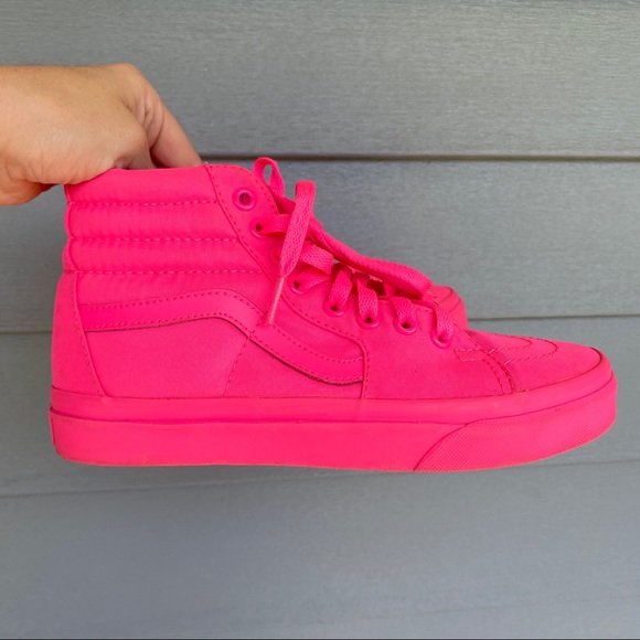 vans sk8 hi mono canvas